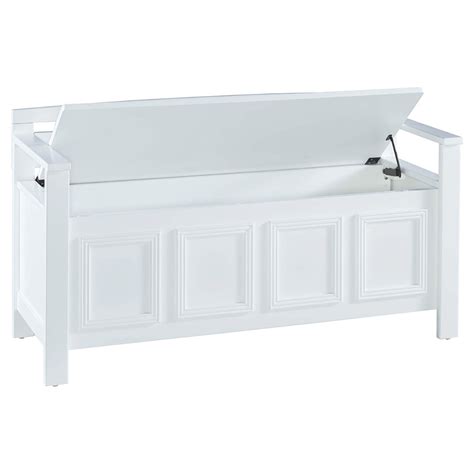 5 of the Best White Outdoor Storage Benches on the Market Today