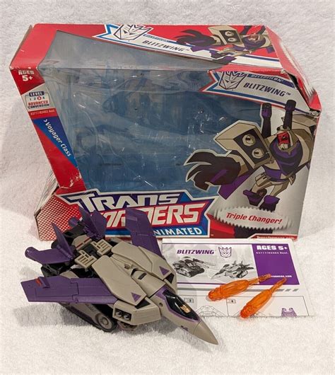 Transformers Animated Triple Changer Tank Jet Voyager Blitzwing