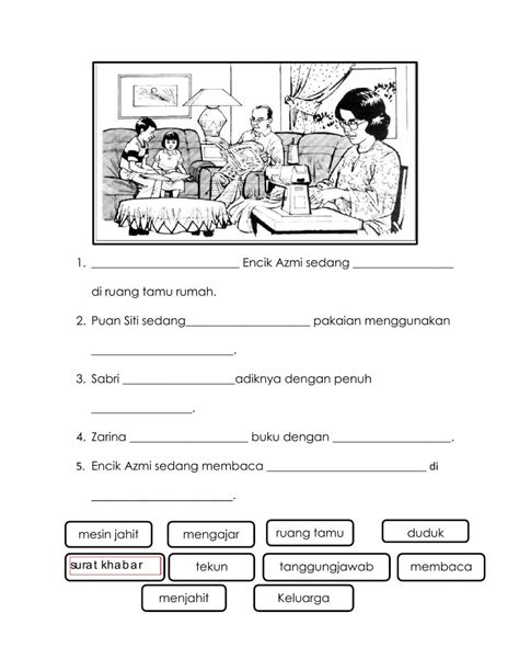 Detail Latihan Bina Ayat Berdasarkan Gambar Tahun 4 Koleksi Nomer 14