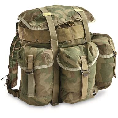 U.S. Military Surplus Medium ALICE Pack, Used - 665591, Rucksacks ...