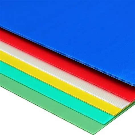 Pp Cartonplast Corrugated Sheet At 125 Piece Polypropylene