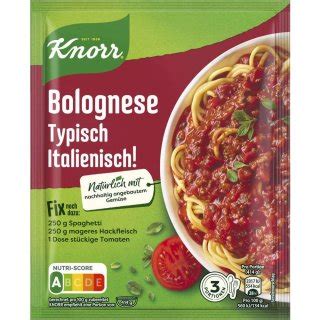 Knorr Fix Spaghetti Bolognese Buy Online Now Knorr German FIX Pro