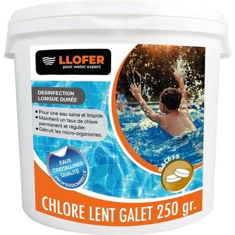 Chlore Lent Galets De 250gr Entretien De L Eau Produits D Entretien