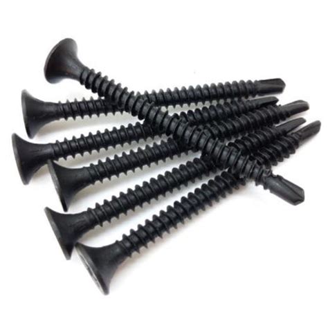 Black Phosphated Self Drilling Drywall Screw Fine Thread Wood Nail