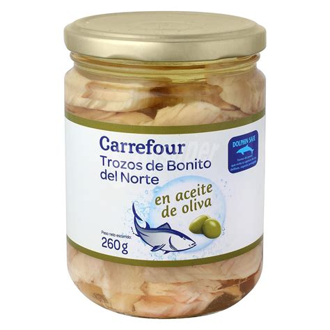 Carrefour Bonito Del Norte En Aceite De Oliva Carrefour 260 G