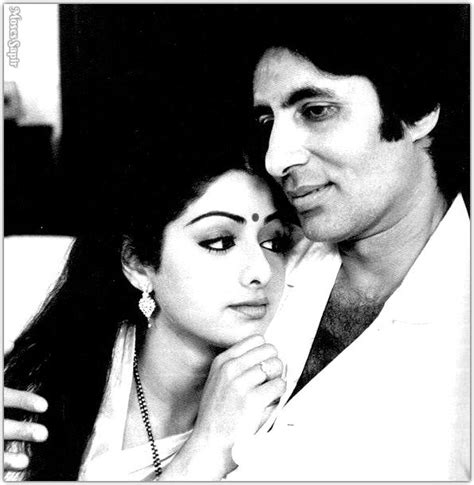 Sridevi: Amitabh Bachchan and Sridevi in Inquilaab (1984)