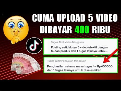 Cara Mudah Cuma Upload Video Di Tik Tok Dapat Uang Begini Cara Ceknya