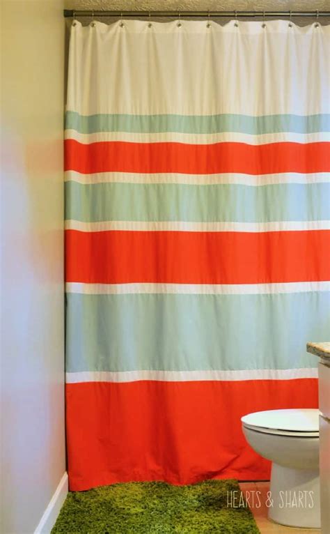 30 Free Diy Shower Curtain Ideas Solar Living Savvy