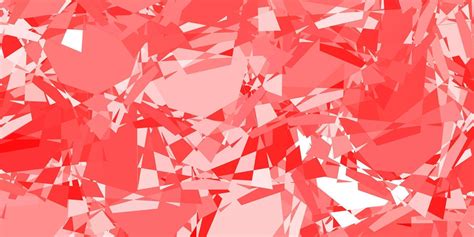 Light Red Vector Backdrop With Triangles Lines Vector Art At