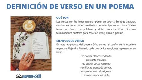 El Verso De Un Poema Definici N Y Ejemplos Resumen