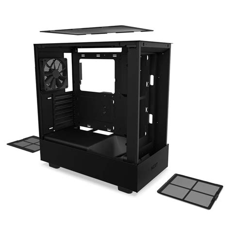 Trung T M Nzxt H Flow Black Compact Mid Tower Airflow Case