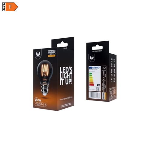 Żarówka Led E27 A60 Filament 4w 250lm Ultra Ciepła Sf 230v Szkło