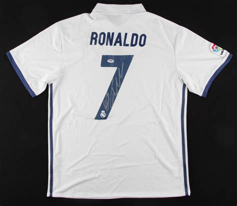 Cristiano Ronaldo Signed Real Madrid Jersey (PSA COA) | Pristine Auction