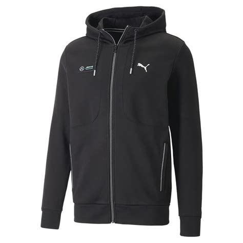 Мужская толстовка PUMA MAPF1 Hooded Sweat Jacket цвет черный 53846001 ...