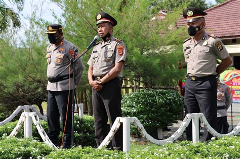 58 Personel Polres Tulang Bawang Naik Pangkat Periode 01 Januari 2022