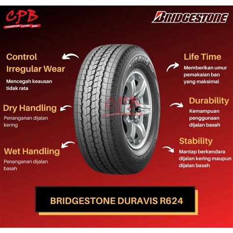 Jual Ban Mobil R Bridgestone Duravis Pr Ban Muatan Shopee