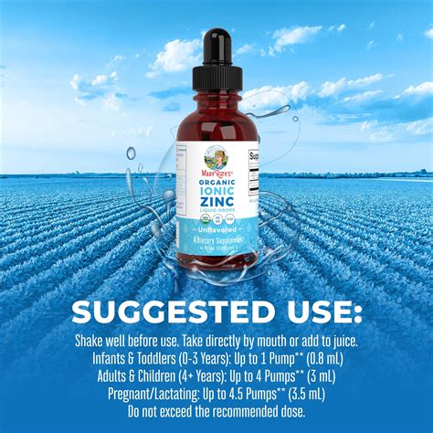 MaryRuth Organics Ionic Zinc Liquid Drops For Immune Support