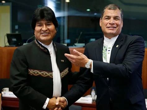 Rafael Correa Se Solidariza Con Evo Morales Ante Fallecimiento De Su