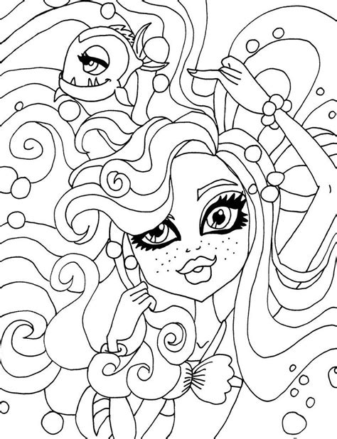 Picture Day Lagoona Blue By Elfkena On Deviantart A Coloring Page Of