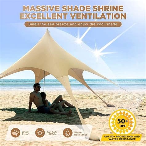 Easy Pop up Beach Tent Canopy Sun Shade (ESG20274) from China ...