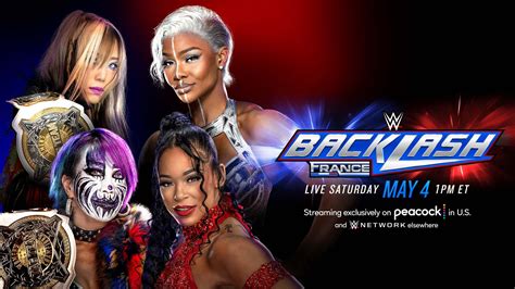 Wwe Backlash France Jade Cargill Bianca Belair Kabuki Warriors