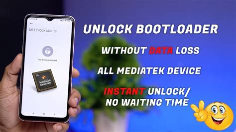 XIAOMI PHONE ALL MTK DEVICES INSTANT UNLOCK BOOTLOADER NO NEED WAITING