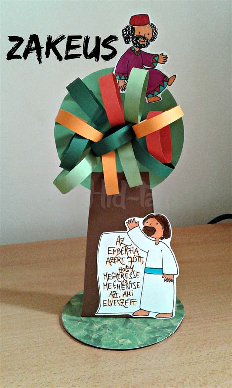 Zacchaeus Bible Story Craft