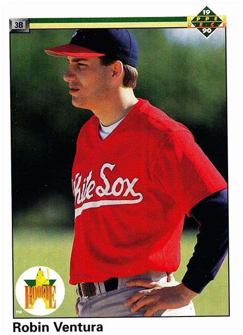 1990 Upper Deck Robin Ventura Rc Rookie Card At Amazons Sports