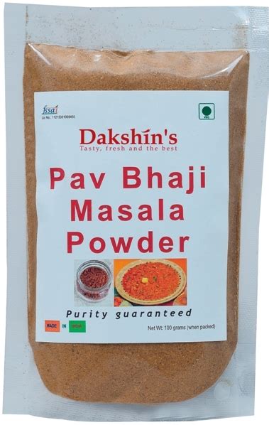 Dakshins Pav Bhaji Masala Powder At Rs 66 Gram In Bengaluru ID