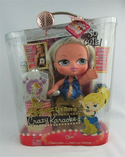 New 12 Bratz Cloe Big Babyz Crazy Karaoke Mic And Speaker Plus