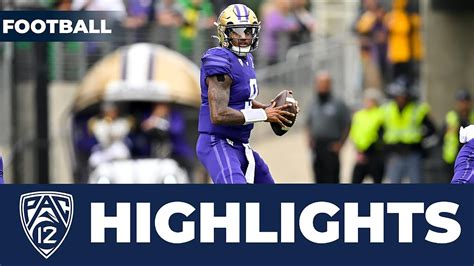 Michael Penix Jr Week Highlights No Washington Vs No Oregon