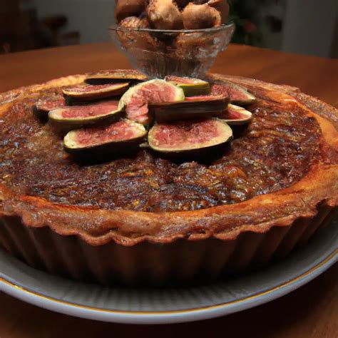 Torta De Figo Nozes Uma Del Cia Caseira E Amor Primeira Vista