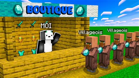 Jai Cr E Une Boutique Pour Arnaquer Les Villageois Sur Minecraft