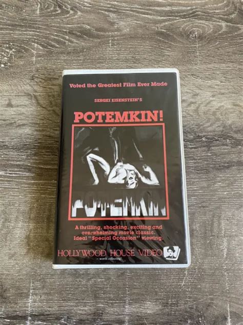 OOP VHS BANNED Movie Battleship Potemkin Directed By Sergei Eisenstein