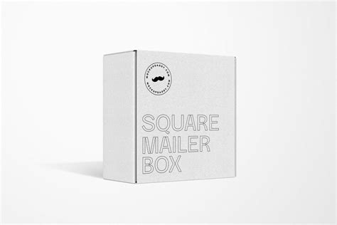 Mailer Box Mockup – MasterBundles