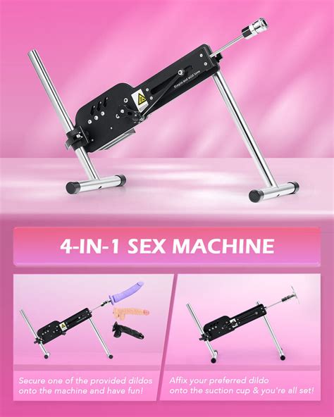 SENSUA Automatic Sex Machine 3Attachments Portable Sex Toy Men Women