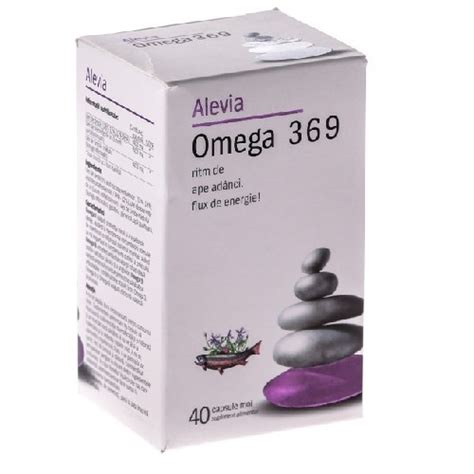 Omega 3 6 9 40cpr Alevia Vitamix Ro