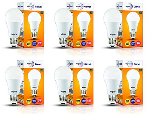 Buy Wipro Garnet W Led Bulb For Home Office Warm White K