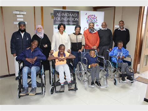 Watch Al Imdaad Foundation Donates 4 Wheelchairs To Ithembelihle Lsen