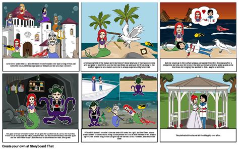 The Mermaid Storyboard Por A7f0dac4