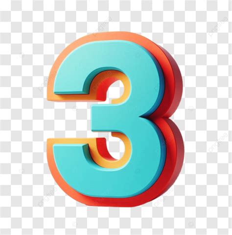 number  art  style number    render png transparent image