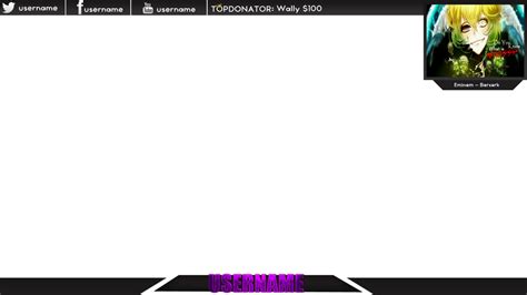 15 Twitch Stream Overlay PSD Images - Twitch Stream Overlay Template ...