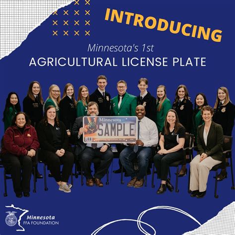 Ag License Plate Benefits Minnesota 4 H And Ffa Foundation My Albert Lea