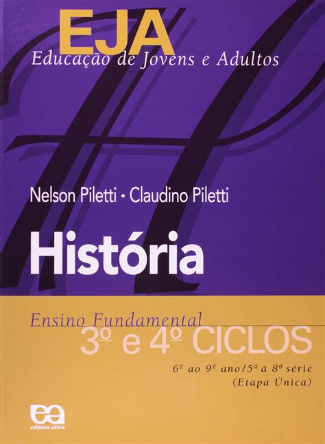 EJA Educação de Jovens e Adultos História 3º e 4º Ciclos PDF