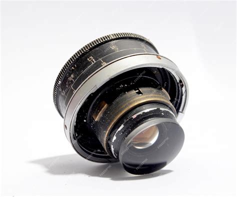 Premium Photo | Picture of a vintage camera lens closeup nostalgia concept