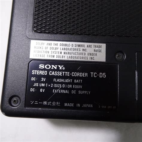 Yahooオークション Q10279 【発送可 】sony Tc D5 デンスケ ポータ