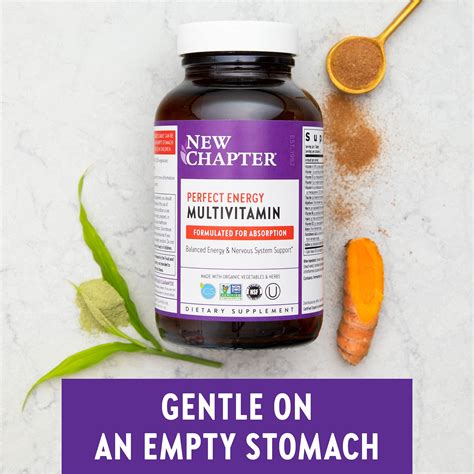 New Chapter Energy Supplement - Perfect Energy Multivitamin For