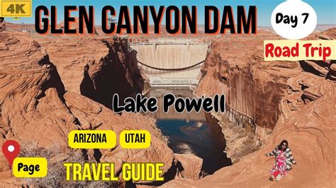 Explore Glen Canyon Dam Overlook Point Lake Powell Hoodoos UTAH