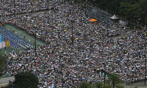 頑張れ香港 大規模デモ、主催者発表で103万人参加 返還後最大！！ ロスからの声