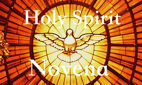 Novena Prayer To The Holy Spirit